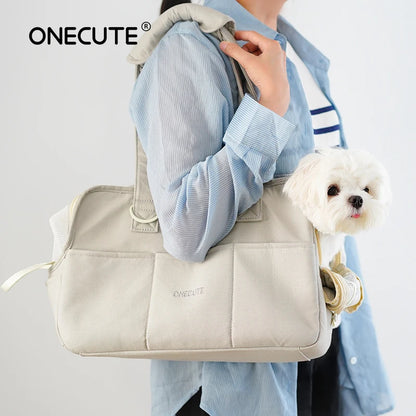 Puppy Portable Shoulder Handbag