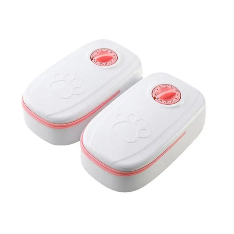 Pet Automatic Timing Feeder Detachable Auto Dog Dry Food Dispenser
