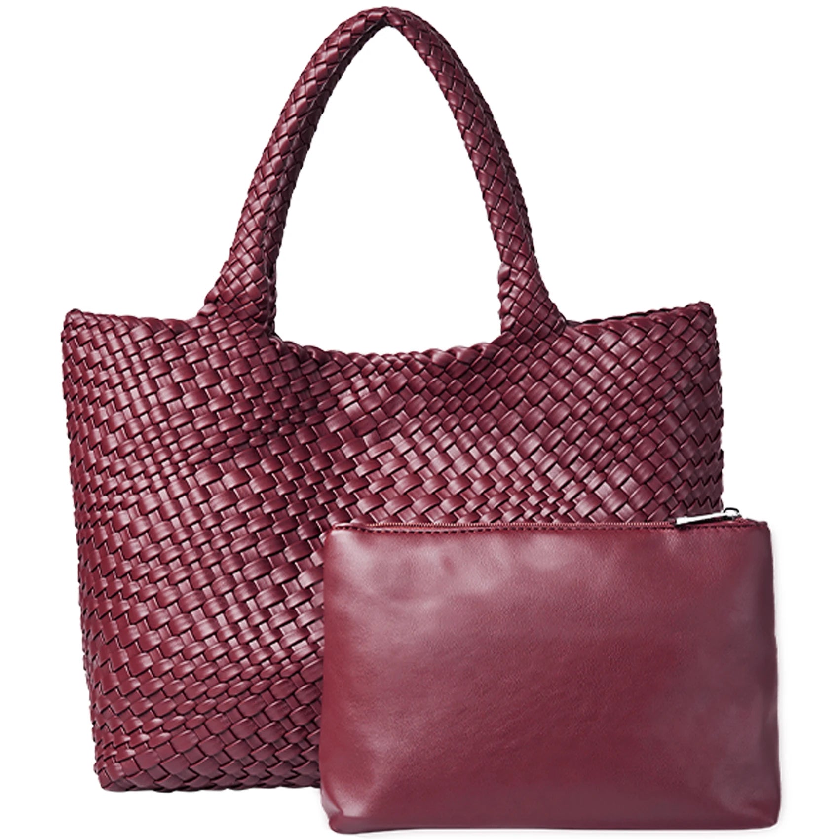 AVELIÉ – BOLSO TOTE DE CUERO VEGETAL TEJIDO