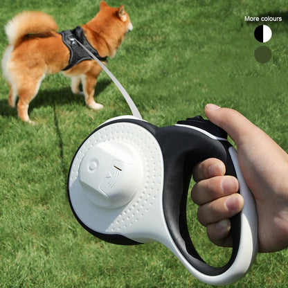 5M/8M Dog Leash with Poop Bag Dispenser