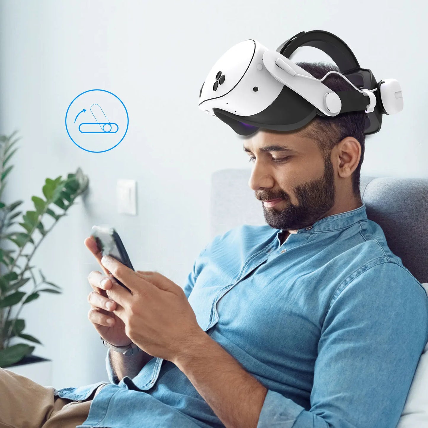 mtmoatvr Compatible with For Oculus/Meta Quest 3 and meta quest3s