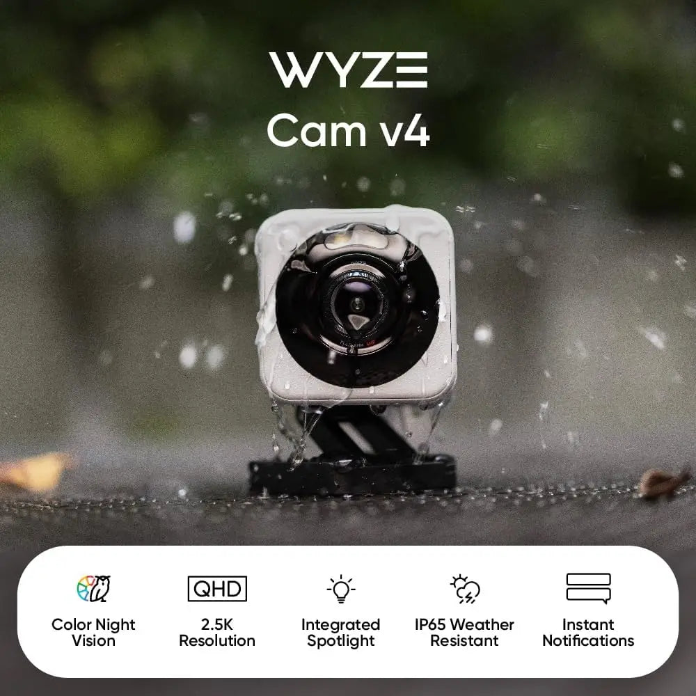 2K HD Wi-Fi Smart Home Security Camera, Indoor & Outdoor Use