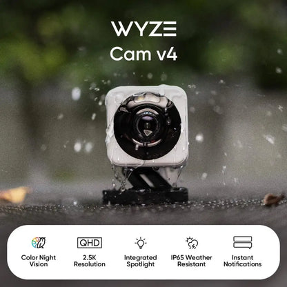 2K HD Wi-Fi Smart Home Security Camera, Indoor & Outdoor Use