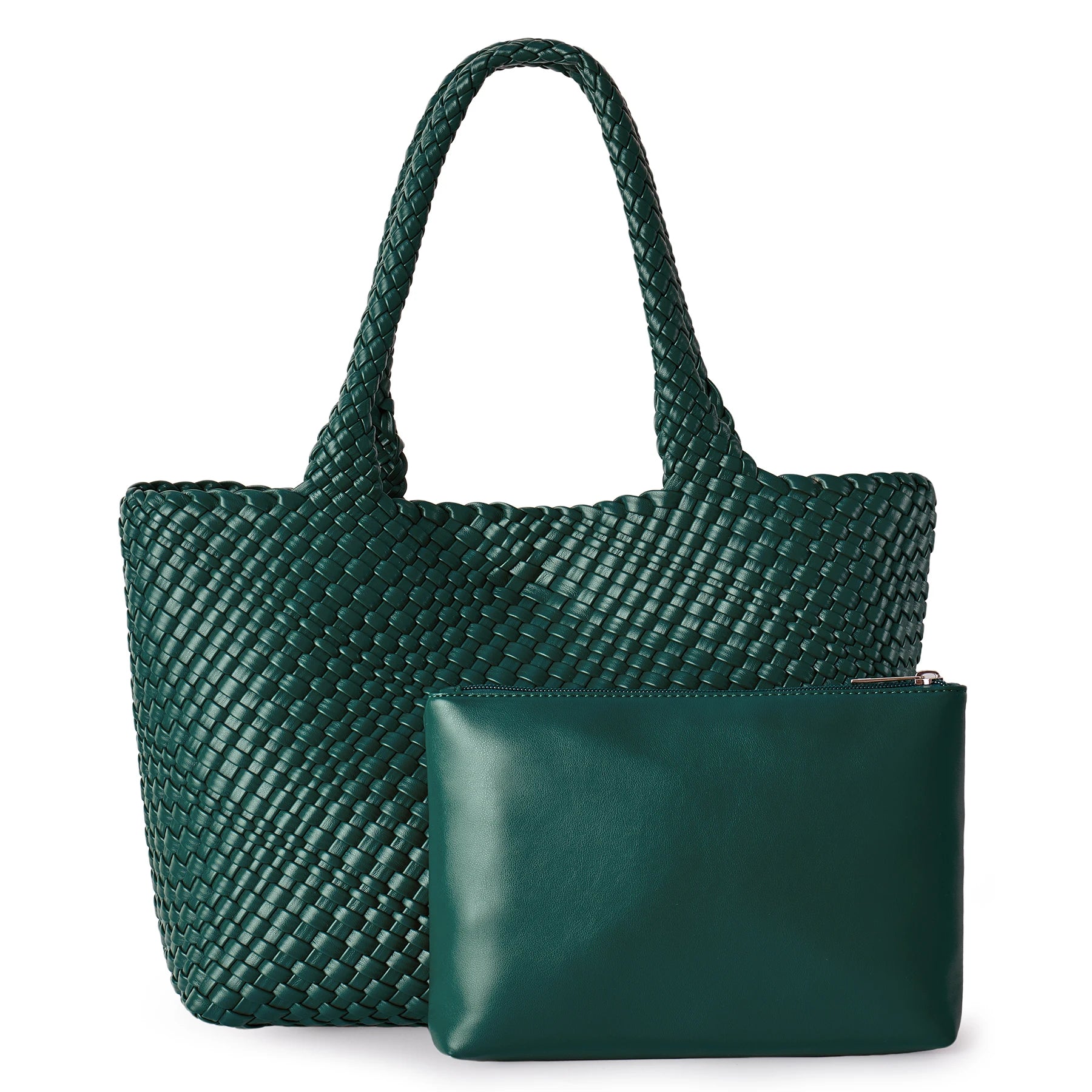 AVELIÉ – BOLSO TOTE DE CUERO VEGETAL TEJIDO