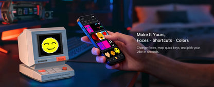 Divoom Portable MiniToo Retro Bluetooth Speaker Pixel Display Music Box