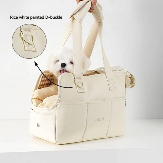 Puppy Portable Shoulder Handbag