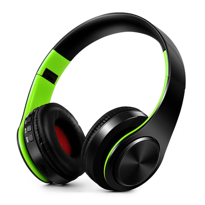 Wireless Headphones Bluetooth Stereo Headset Game with Build-in MIC with Universal for Android and iOS