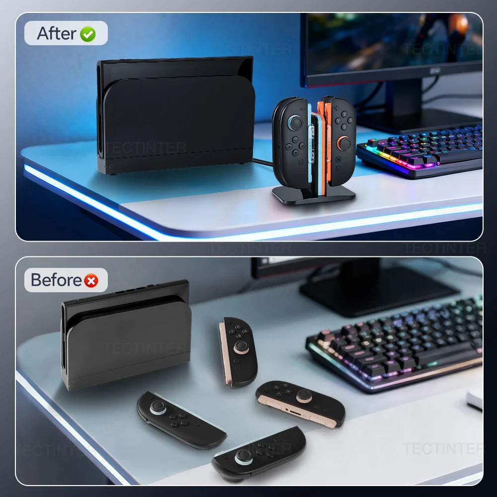 4-in-1 Charging Dock Station For Nintendo Switch 2