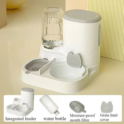 Cat bowl automatic feeder for cats, dogs, pets,