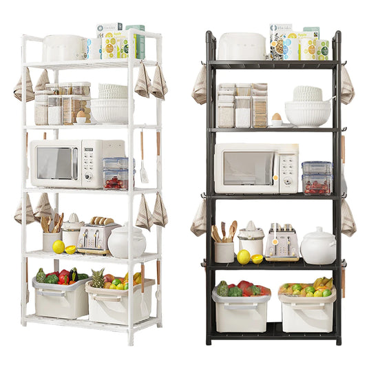 5 Tier Storage Shelves Heavy Duty Shelving Unit 66 Lbs Capacity