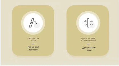 Cat bowl automatic feeder for cats, dogs, pets,