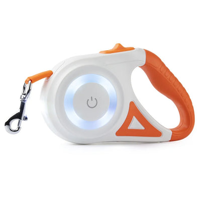 5M Automatic Retractable Dog Leash with Led Flashlight
