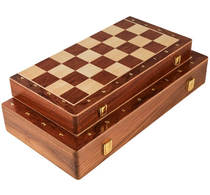 Chess Set Top Grade Wooden Folding