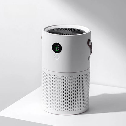 Portable Wireless HEPA Air Purifier for Home, Formaldehyde and Pollen Allergy Relief
