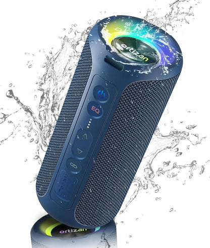 Ortizan Bluetooth Speakers 40W Enhanced Bass Portable 30Hrs IP7 Waterproof
