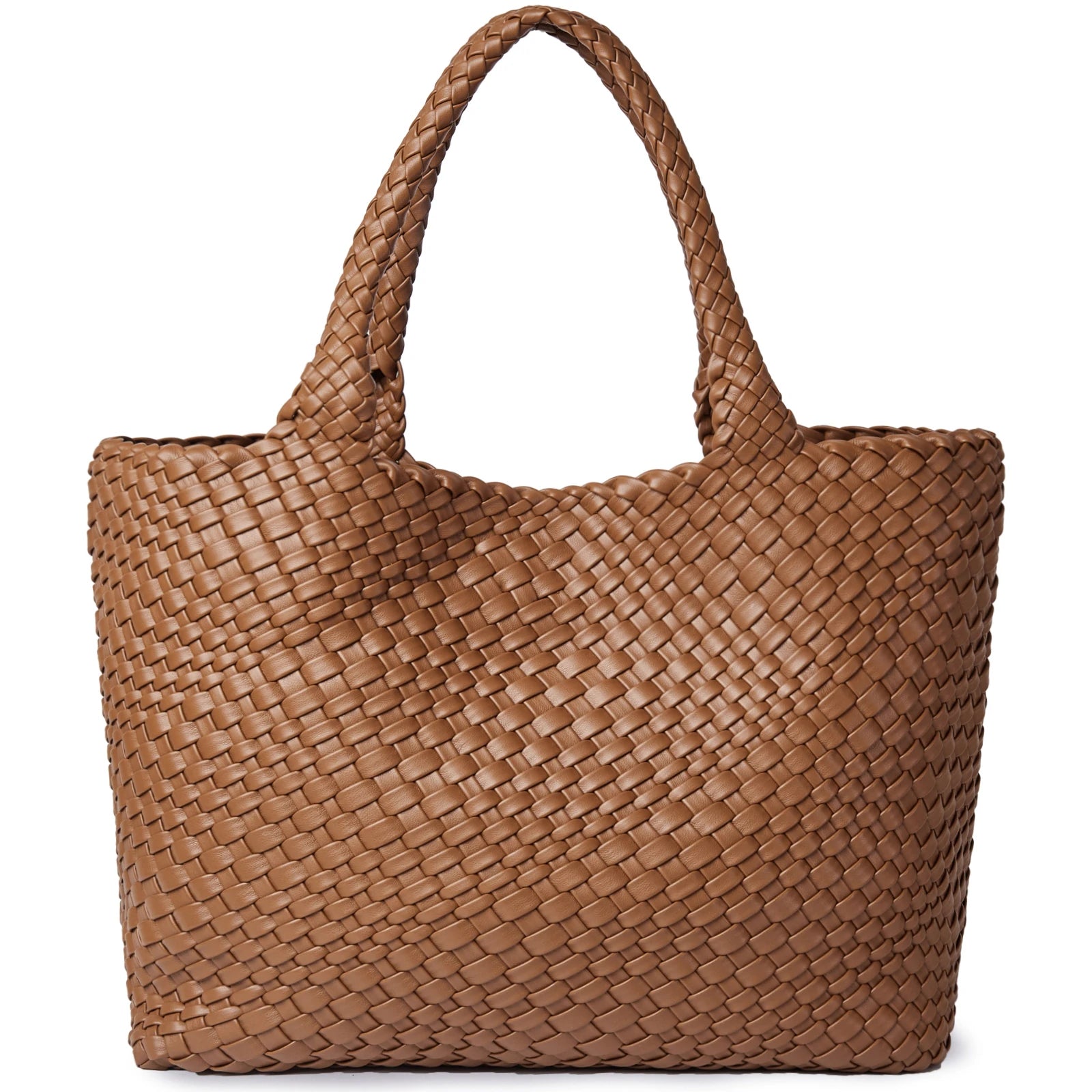 AVELIÉ – BOLSO TOTE DE CUERO VEGETAL TEJIDO