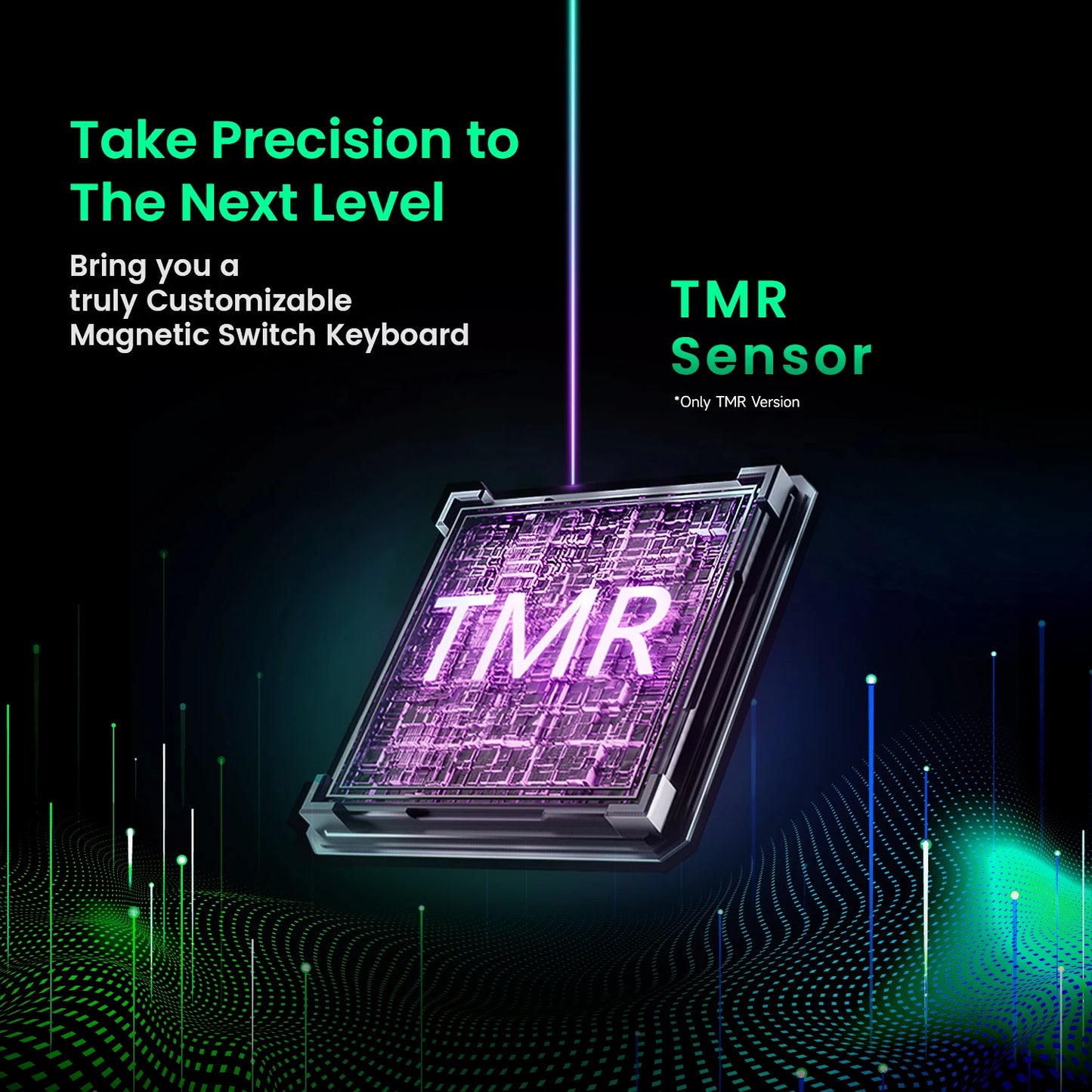 Mechanical Keyboard Magnetic Switch 0.01mm 8K ARGB HE/TMR