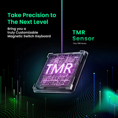 Mechanical Keyboard Magnetic Switch 0.01mm 8K ARGB HE/TMR