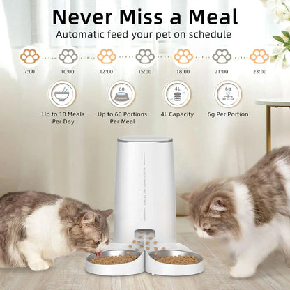 ROJECO Automatic  Pets Feeder