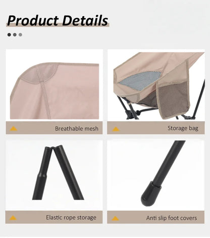 Beach Fishing Stool Portable Folding Camping Chair