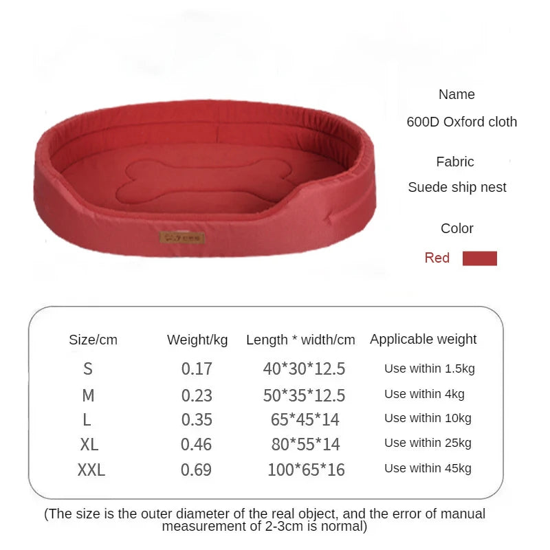 Orthopedic Dog Bed for Large Breeds