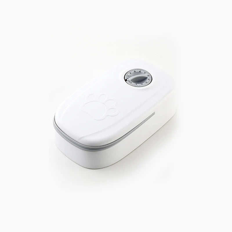 Pet Automatic Timing Feeder Detachable Auto Dog Dry Food Dispenser