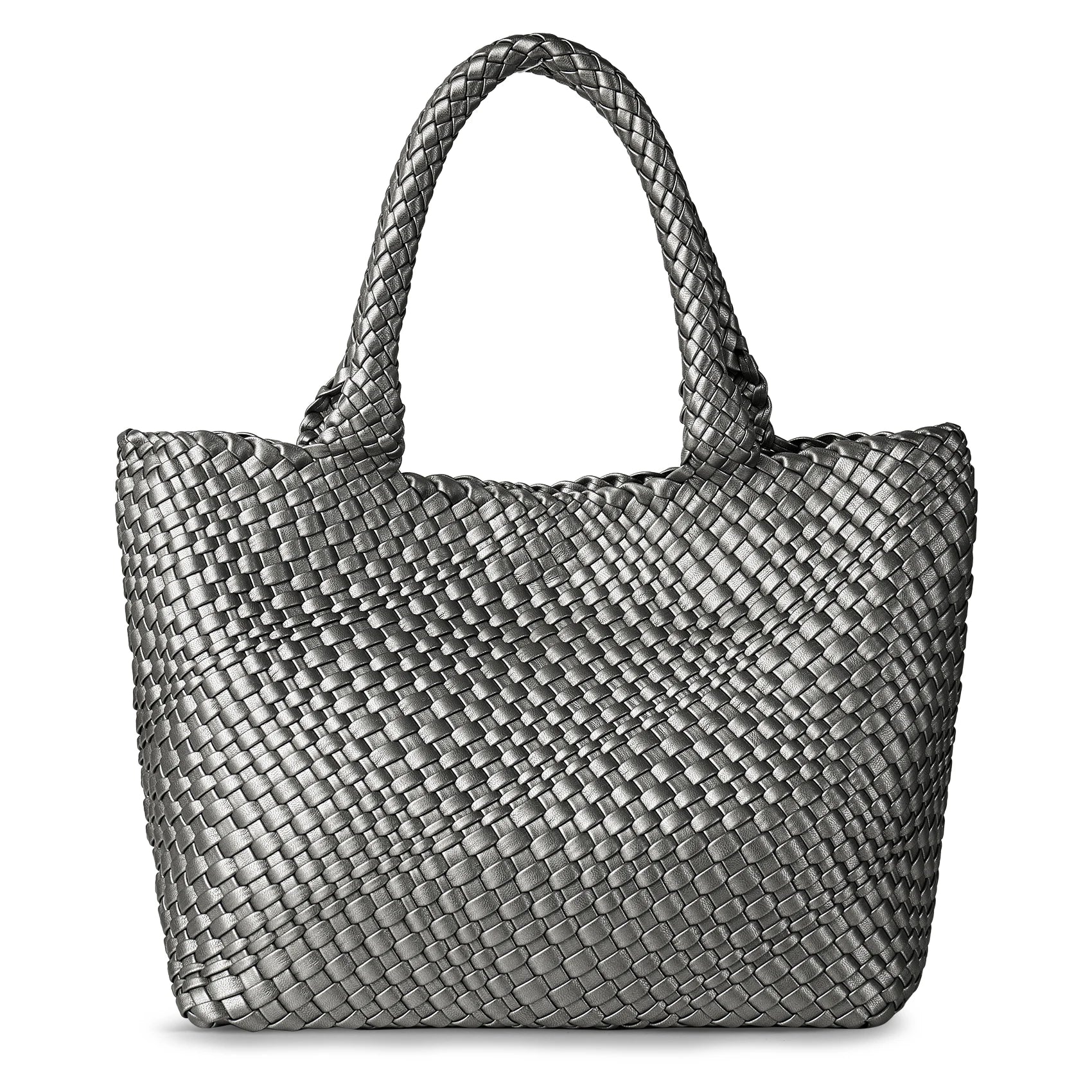 AVELIÉ – BOLSO TOTE DE CUERO VEGETAL TEJIDO