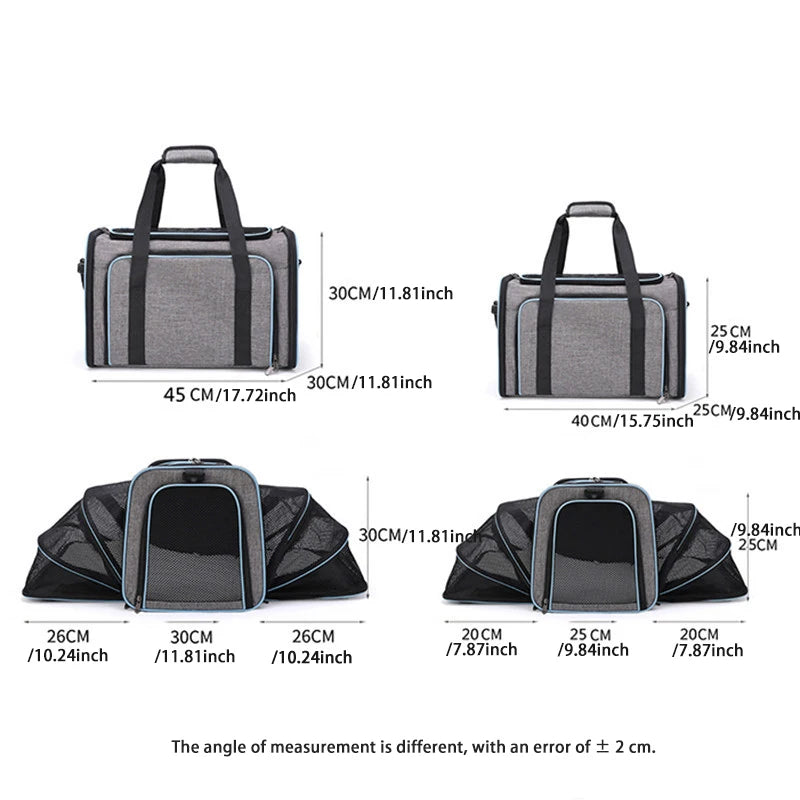 Pet Carrier Bag Foldable