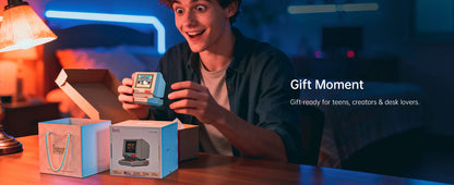 Divoom Portable MiniToo Retro Bluetooth Speaker Pixel Display Music Box