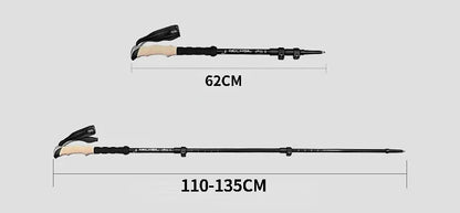 2PCS Trekking Poles Walking Sticks
