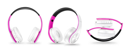 Wireless Headphones Bluetooth Stereo Headset Game with Build-in MIC with Universal for Android and iOS