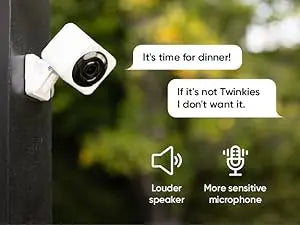 2K HD Wi-Fi Smart Home Security Camera, Indoor & Outdoor Use