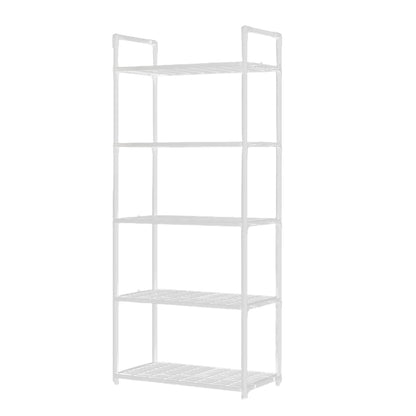 5 Tier Storage Shelves Heavy Duty Shelving Unit 66 Lbs Capacity