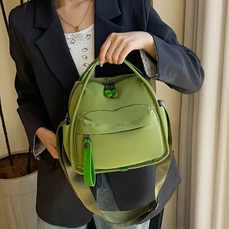 NORELLE – LIGHTWEIGHT OXFORD CANVAS CROSSBODY BAG