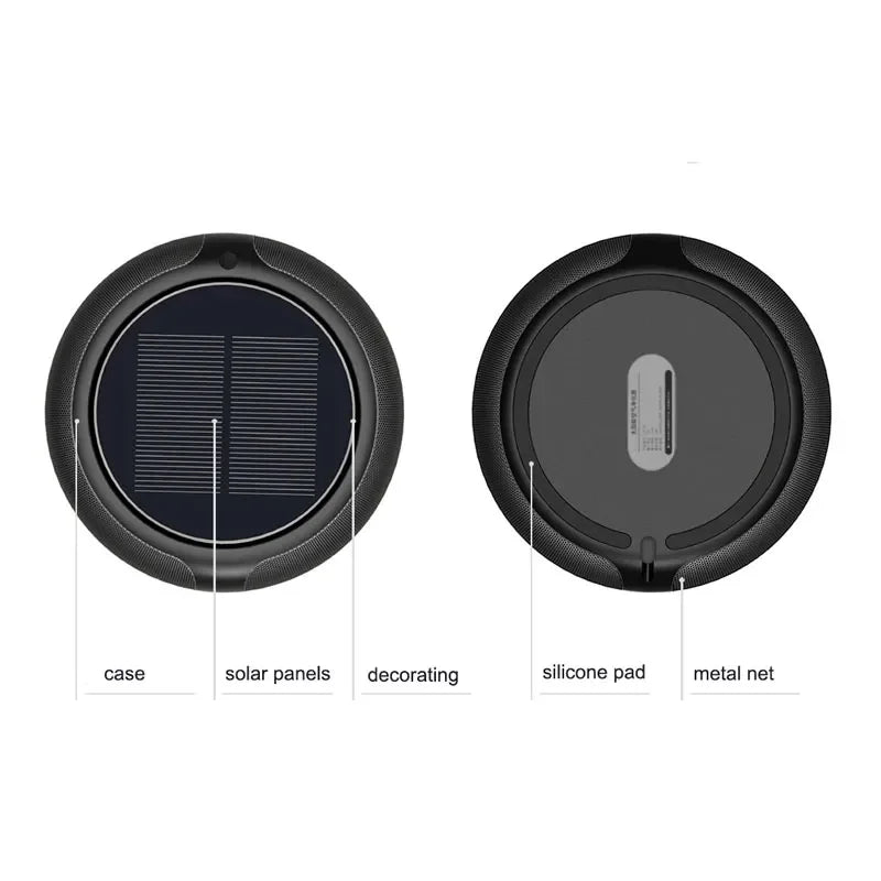 XIAOMI Air Purifier Solar Charging Car Ionizer HEPA Filter Ion tor Vehicle & Home