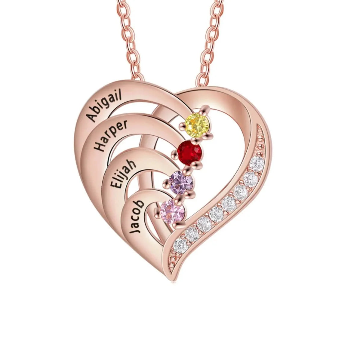 LYVORA – COLLAR COLGANTE LETRA EN PLATA S925