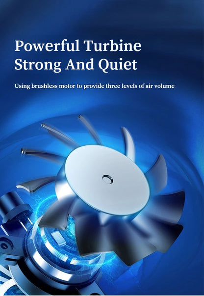 Portable Wireless HEPA Air Purifier for Home, Formaldehyde and Pollen Allergy Relief