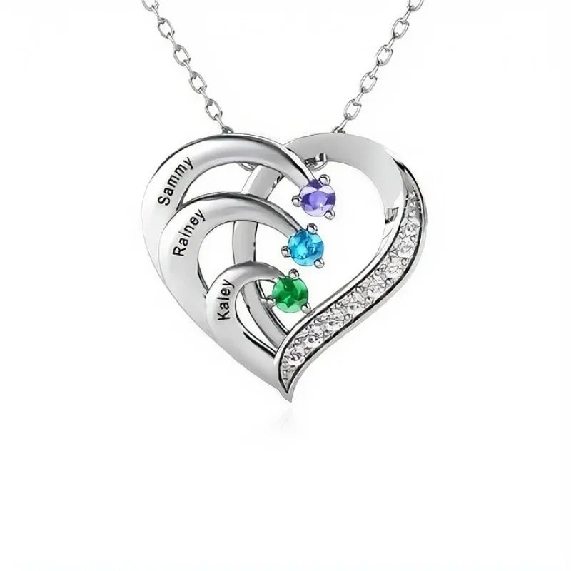 LYVORA – COLLAR COLGANTE LETRA EN PLATA S925