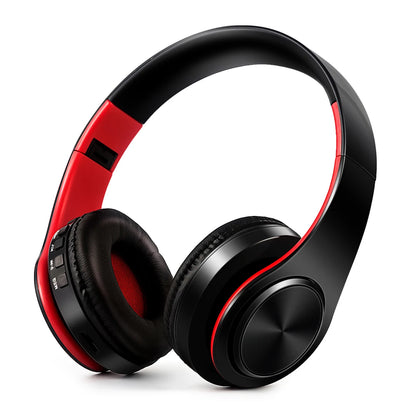 Wireless Headphones Bluetooth Stereo Headset Game with Build-in MIC with Universal for Android and iOS