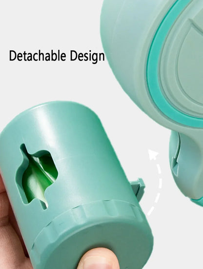 Dog Leash With Led Lights and Garbage Bag