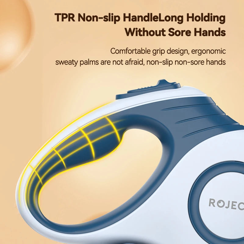 ROJECO 3M/5M Automatic Retractable Dog Leash