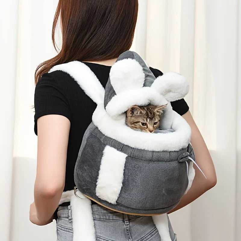 Winter Warm Pet Carrier Backpack