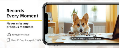 Smart Camera 2K Security Protection Wifi Surveillance 5G/2.4GHz