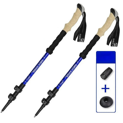 2PCS Trekking Poles Walking Sticks