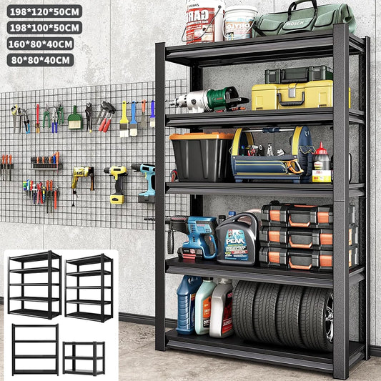 3/4 Tier storage rack Shelving Heavy Duty