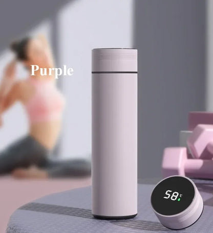 500ML Temperature Display Thermos Cup Stainless Steel