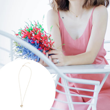 AURÉLIA – COLLAR MEDALLÓN CORAZÓN EN COBRE