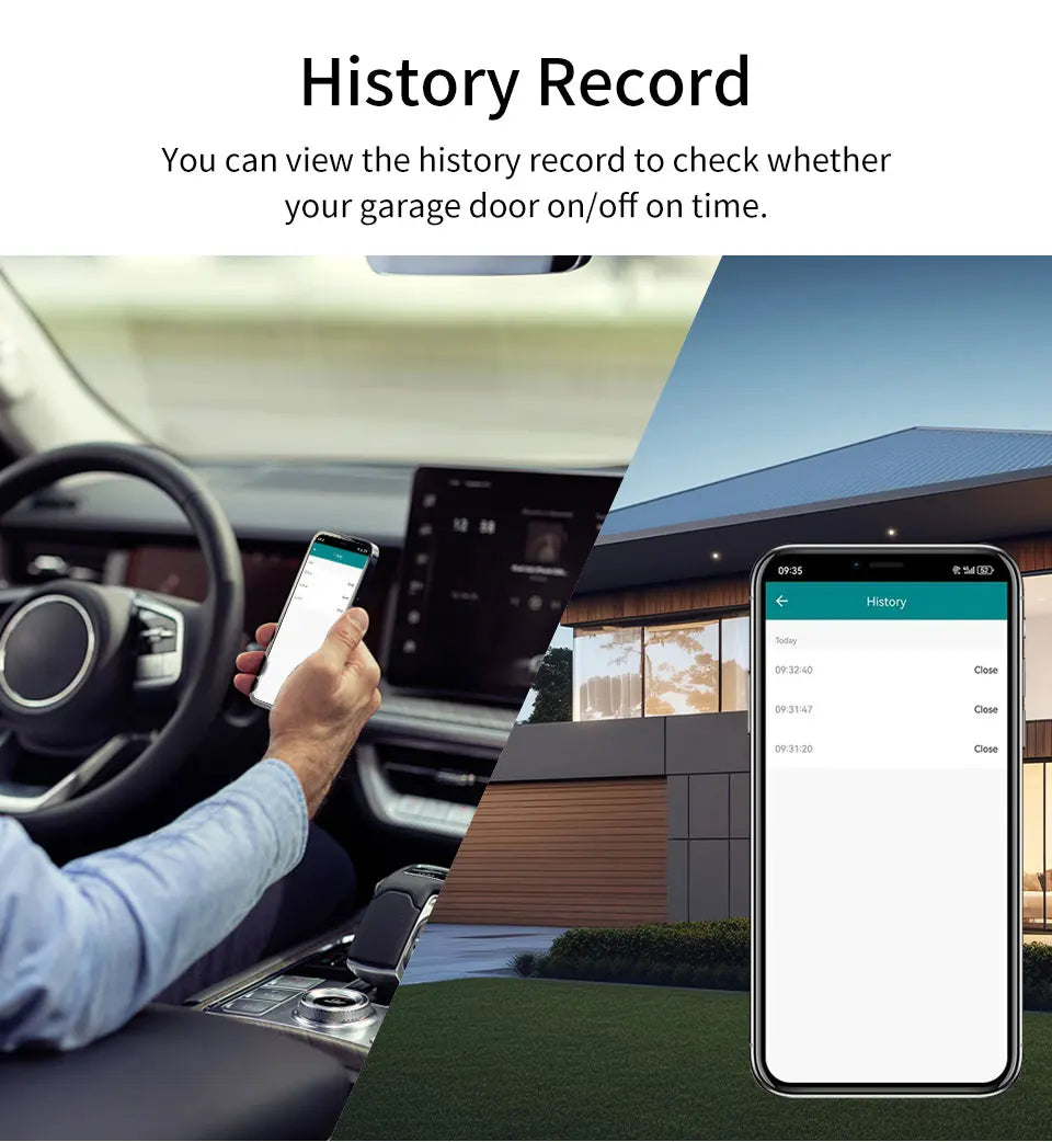 Tuya Smart Garage Door Switch Module
