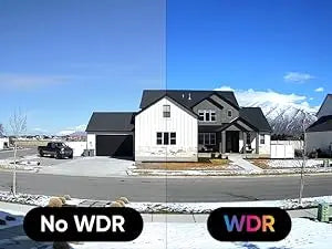 2K HD Wi-Fi Smart Home Security Camera, Indoor & Outdoor Use