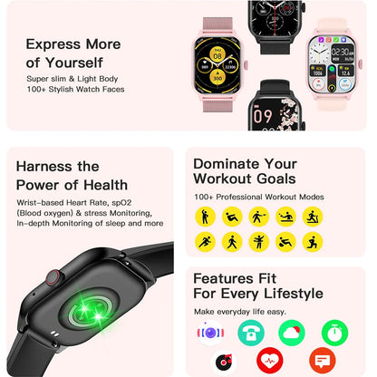 LEMFO LT10 Smart Watch Android Bluetooth Call